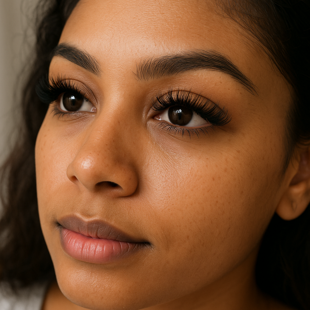 Perfectly shaped brows